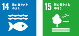 SDGs 14 15